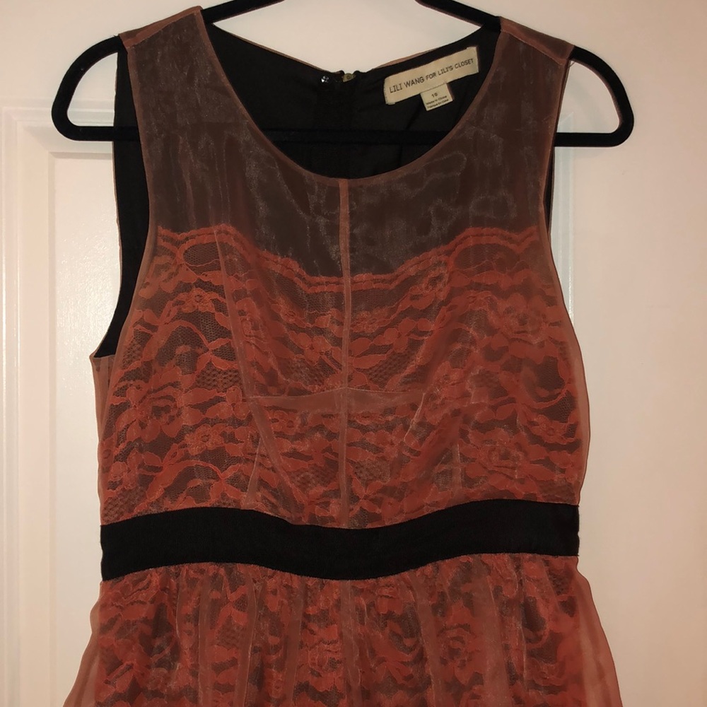 Lili Wang for lili’s closet dress Anthropologie
